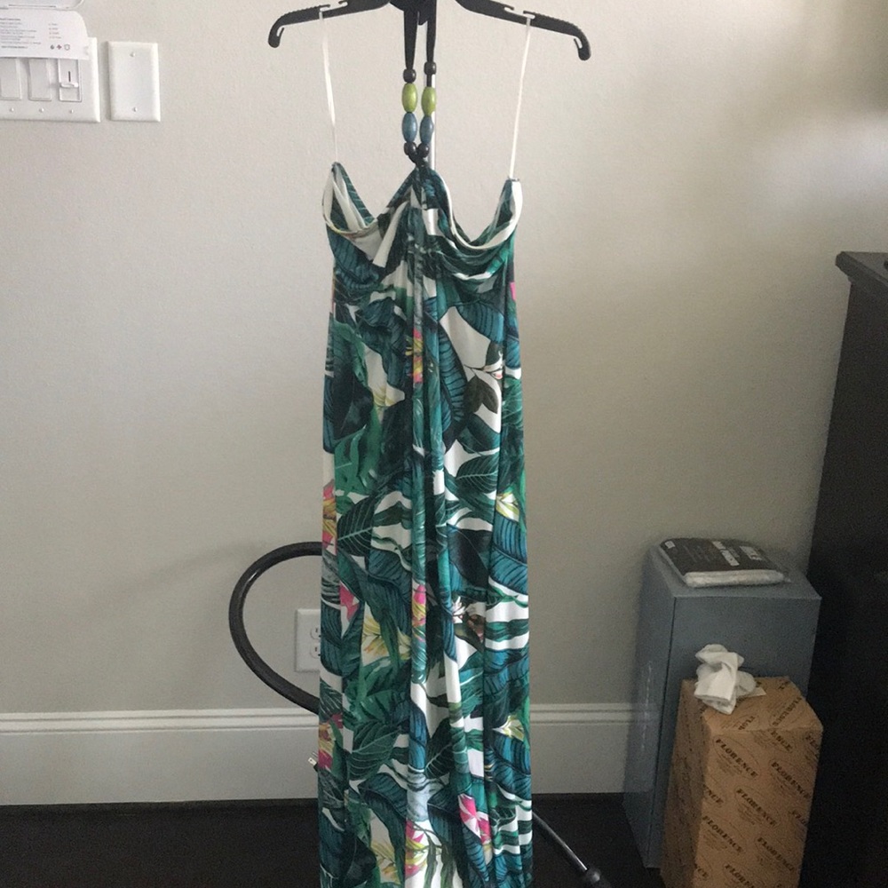 Tropical Maxi Sundress